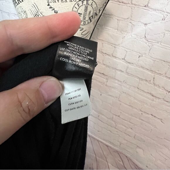 Torrid tie front black swing dress size 3 - Picture 7 of 9